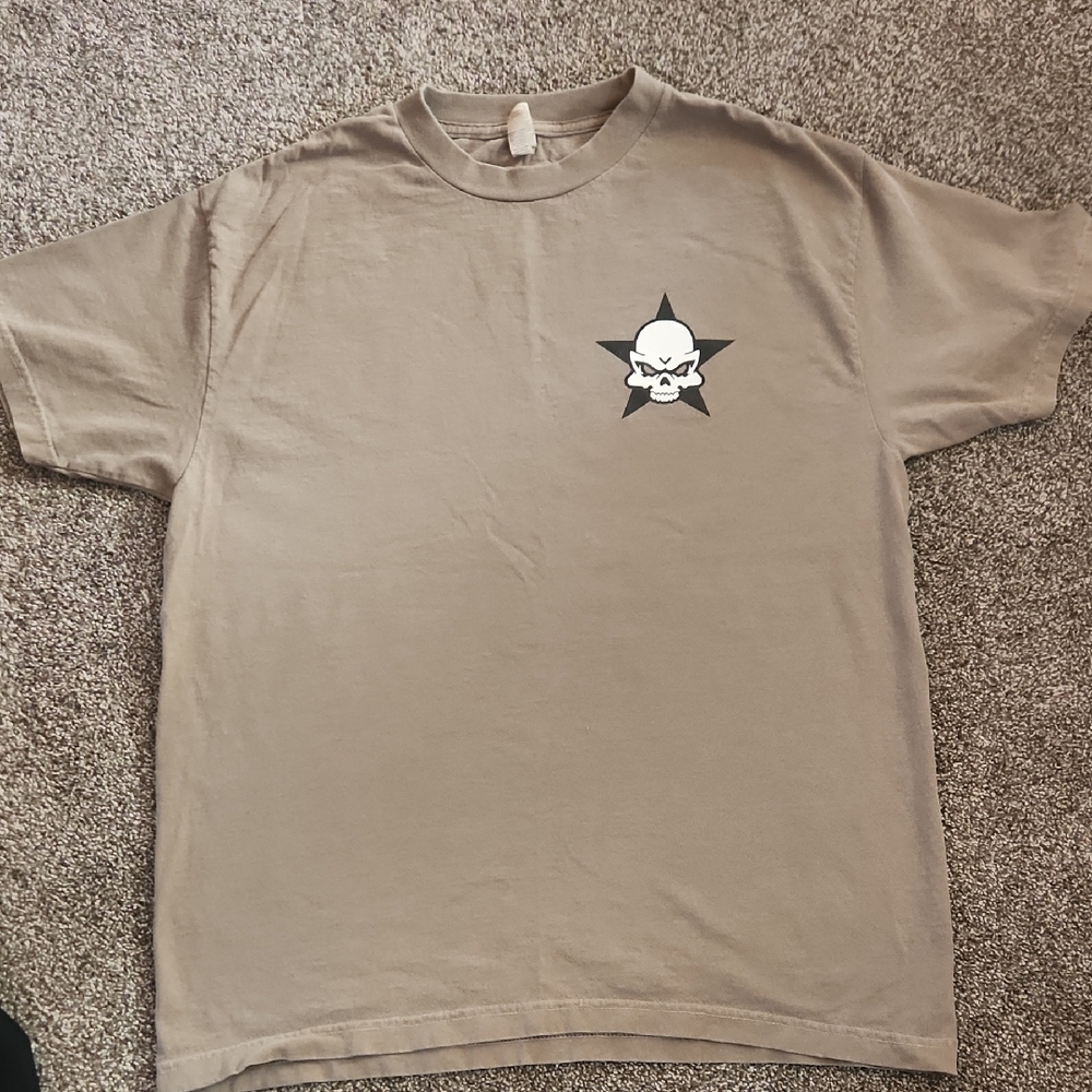 American Apparel Short Sleeve Graphic Tee - Dyed - Size Large